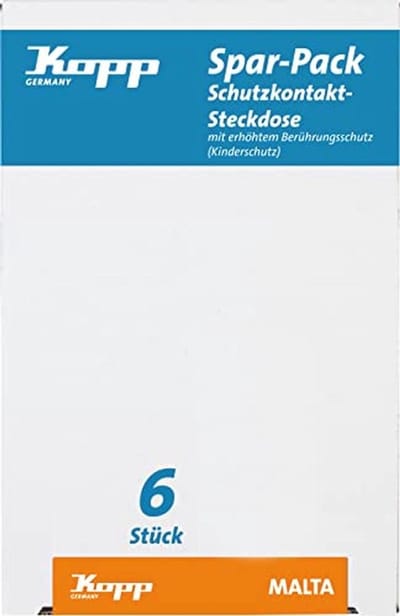 Stopcontacten 6 Stuks - Wandcontacten Profipack - Veilig Aansluiten - Verhoogde Aanraakbeveiliging - Antraciet