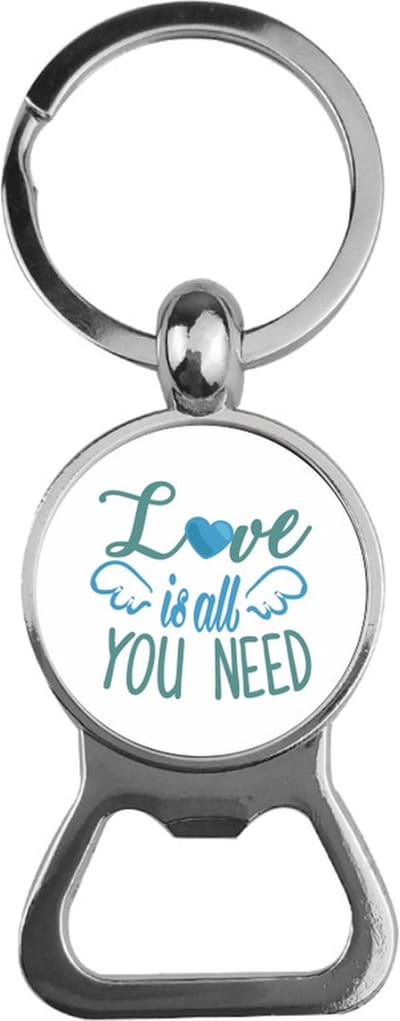 Bieropener Glas - Love Is All You Need