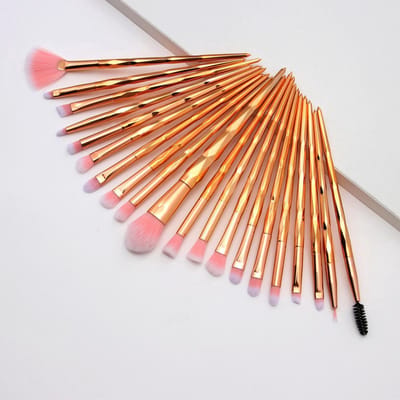 CHPN - Kwastenset - Make-up kwasten - 20-delige Make-Up Kwasten Set - Penseeltjes - Cadeau - Make-up aanbrengen - Kwastjes - Oogschaduwkwast