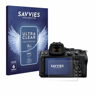 Savvies - Screenprotector voor Nikon Z5 II - Folie Beschermfolie transparant 6 Stuks