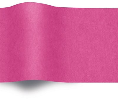 Vloeipapier tissuepapier zijdepapier DONKERROZE, 50x75cm - 17gr (240 stuks)