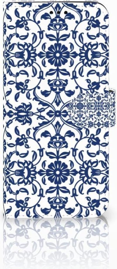 Samsung Galaxy S9 Plus Hoesje Flower Blue