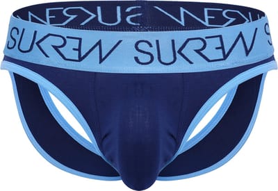 SUKREW V-Thong Marine - MAAT XS - Heren Ondergoed - String voor Man - Mannen Thong
