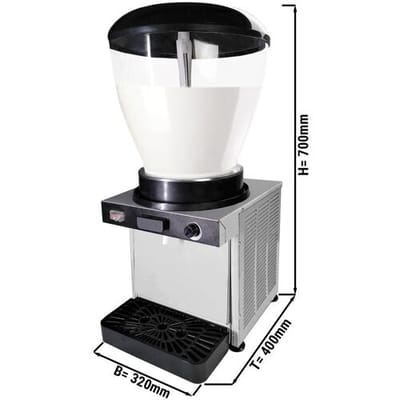 GGM Gastro Ayran-/ Saftspender - 19 Liter - 250 Watt - Schwarz
