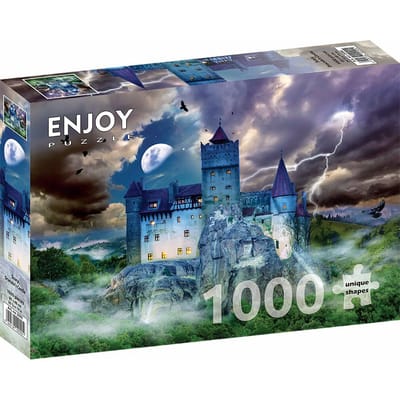 Enjoy Puzzle legpuzzel Dracula's kasteel 1000 stukjes horror.