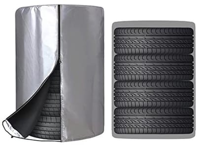 Waterdichte en stofdichte bandentas voor 4 banden, geschikt voor 18-22 inch, 210D Oxford