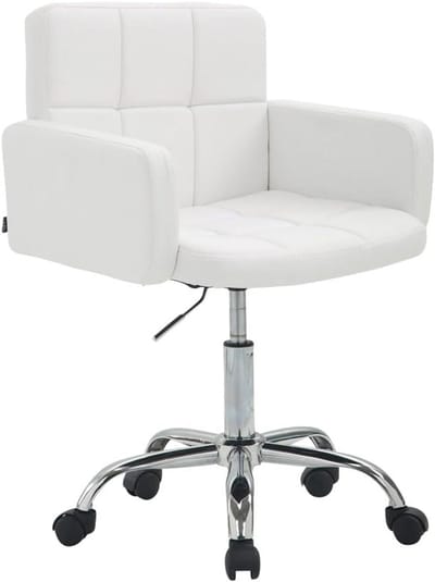 Stijlvolle en Comfortabele Bureaustoel met Faux Leder Bekleding