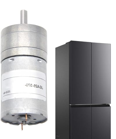 Gelijkstroommotor - Modelbouw motor - Hobby projecten - Hoog koppel - 4 mm as - Zilver