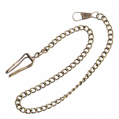 Broekketting- Portemonnee- schuifketting-Bronskleurig - Charme Bijoux