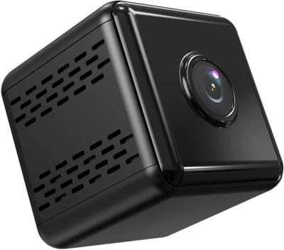 Wifi Camera - Mini Camera - Thuis Beveiliging - Nachtzicht Functie - 30mm Compact - Zwart