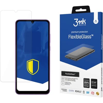 3MK FlexibleGlass - Hybride Beschermglas - Huawei Y6p - 7H Hardheid - Ultra Dun