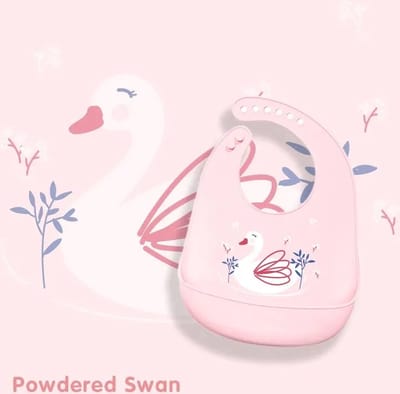 Slabbetjes baby - Baby slabbetjes siliconen - baby slabbetjes waterproof - baby servies - Roze