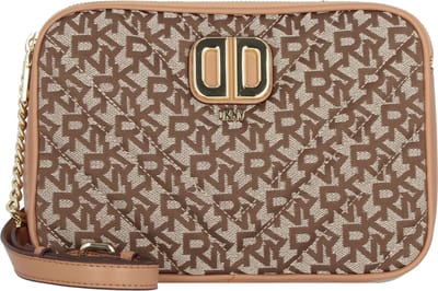 DKNY Schoudertas Avondtas Delphine Crossbody Bag Chino / Cashew Bruine