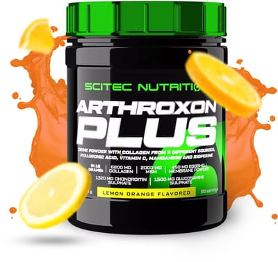 Scitec Nutrition® - Arthroxon Plus (320 gram - Lemon/Orange) - Citroen/Sinaasappel - 20 doseringen - Collageen poeder - MSM - Hyaluronzuur - Chondroïtine - supplement