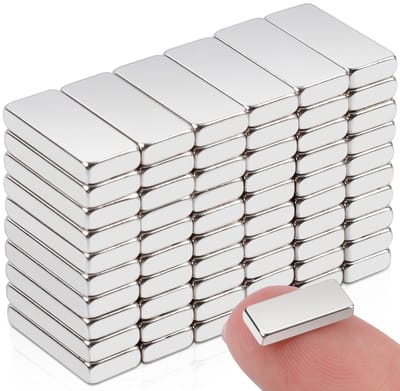 Kleine Sterke Neodymium Magneten 12x5x2mm - Ideaal voor Magnetische Borden, Keuken, Kantoor en Creatieve Projecten