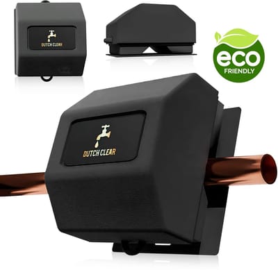 DUTCH CLEAR® Waterontharder Pro 2025 - Waterverbeteraar - Waterontkalker Alternatief - Voor alle waterleidingen - Antikalksysteem - Incl Gratis E-book -