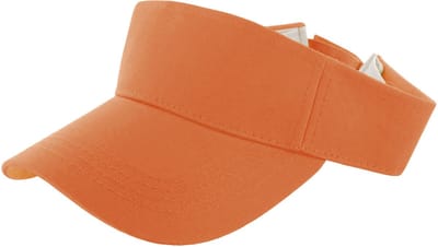 Zonneklep/sunvisor - oranje - koningsdag / eighties thema - volwassenen