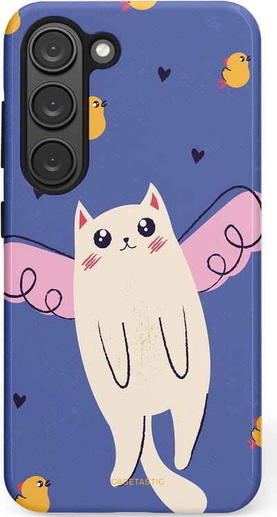 Casetastic Hoesje Geschikt voor Samsung S23 - Stijlvolle Beschermende Duo-layer Case - Kuikendief