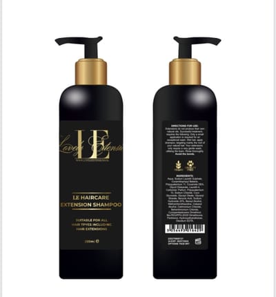 LE Haircare Hairextensions Shampoo - Zacht - Hairextensions - 250ml - Vegan