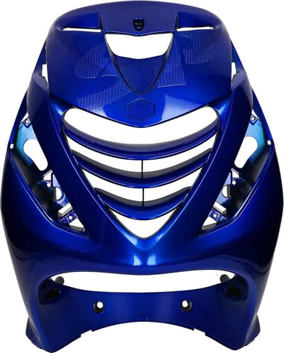 Voorkap Piaggio Zip SP 2000 Custom candy blauw