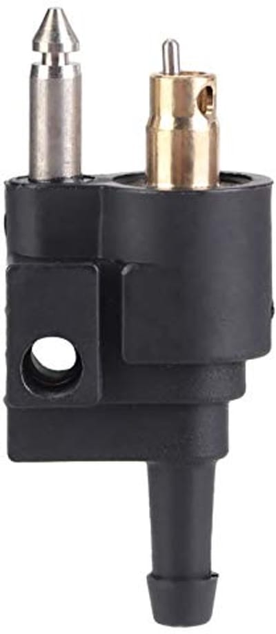 Dailygoody - Brandstof Tank Connector - Mannelijke Connector - Eenvoudige installatie - Zwart - Buitenboordmotor - Ondersteuning voor onderhoud - Gesc