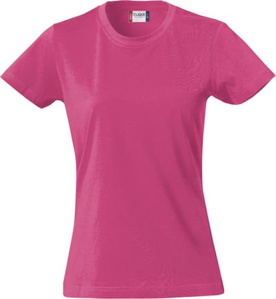 Clique Basic-T Women 029031 - Helder kersen - XS