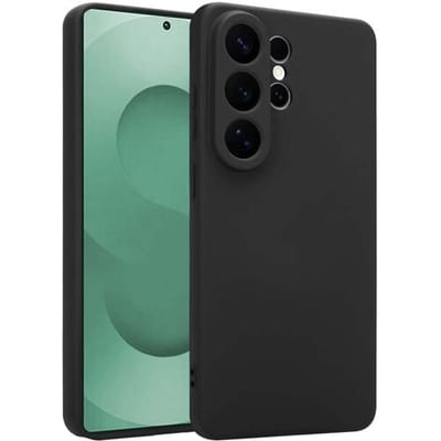 ShieldCase Siliconen Hoesje - Geschikt voor Samsung Galaxy S26 Ultra - Backcover - Zwart