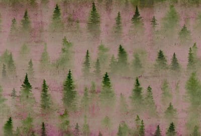 Fotobehang Coniferous3 DD117990 A.S. Création Atelier 47 | Goedkoop fotobehang
