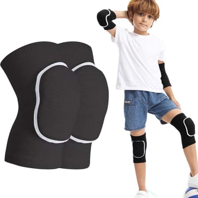 Kniebeschermers voor Volleybal, Sportieve Kniebanden, Antislip en Schokabsorberend, Ideaal voor Hardlopen en Training