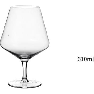 Style Allemand Classique Professionnel Cristal Verres à Brandy Taille Fine Verre Goblet à Whisky Verre à Whisky Liqueur Coupe à Vin Rouge 450-610ml