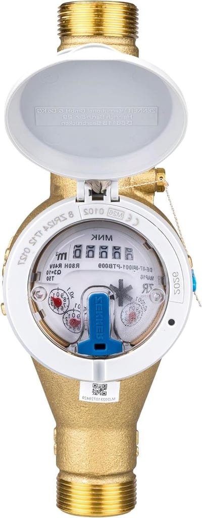 Huiswatermeter - Watermeter Q3 - Waterverbruik meten - Geijkt nieuw 2025 - 1 1/4 inch - null