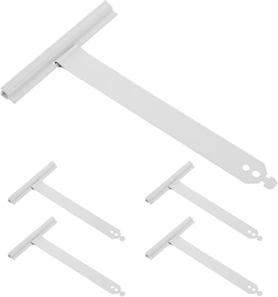 Rolluikveren Set - Ophangveren Luiken - Rolluiken Repareren - Duurzaam IJzeren Ontwerp - 5 Stuks - Wit