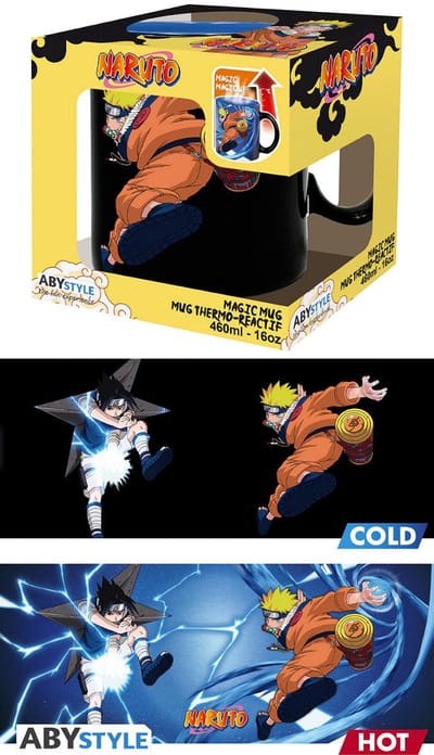 ABYstyle - Naruto Shippuden - Naruto & Sasuke (460ML) - Mokken