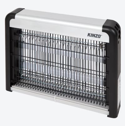Kinzo Insectenverdelger 4W – Effectieve Muggen- & Vliegenlamp – Tegen Muggen en Vliegen - Elektrische Insectenlamp