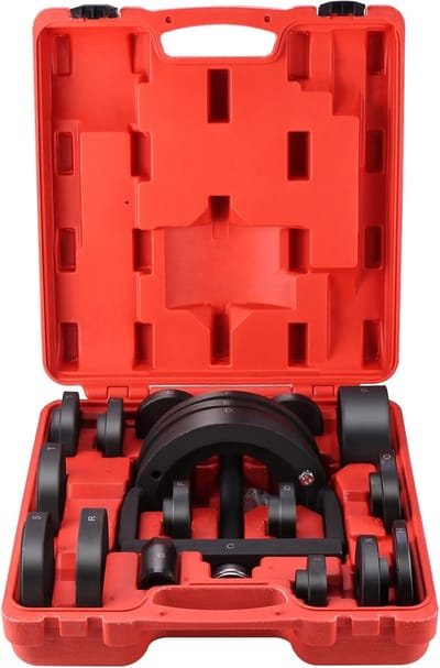 Lagertrekker set - Lagerdemontage gereedschap - Auto onderhoud - Veelzijdige compatibiliteit - 13-delig - Metaal