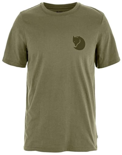 Fjällräven Walk With Nature T-shirt Met Korte Mouwen Groen L Man