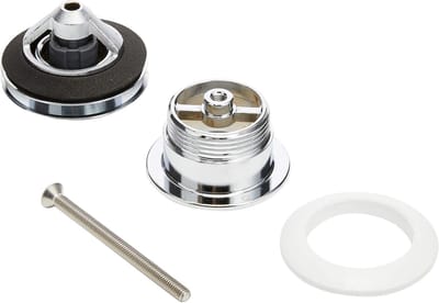 Afvoergarnituur - Afvoerleiding plug - Wastafel en bidet - Inclusief deksel - 1 1/4 C/Ø65 - Chroom
