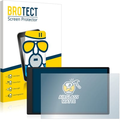 BROTECT - Screenprotector voor Garmin DriveSmart 76 - Folie Beschermfolie Beschermglas matte