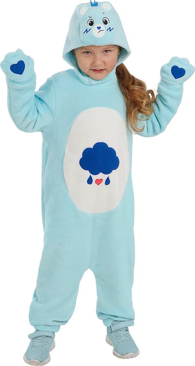 Funidelia | Brombeertje Kostuum Troetelbeertjes Care Bears voor meisjes en jongens  Tekenfilms, Care Bears, Beer - Kostuum voor kinderen Accessoire verkleedkleding en rekwisieten voor Halloween, carnaval & feesten - Maat 92 - 97 cm - Blauw