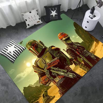 De M-MandalorianS Baby YodaS Kamer Matten Goedkoper Antislip Modern Woonkamer Balkon Bedrukte Huishoudelijke Tapijten 40x120cm