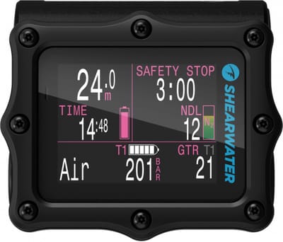 Shearwater Perdix 2 Titanium - Duikcomputer