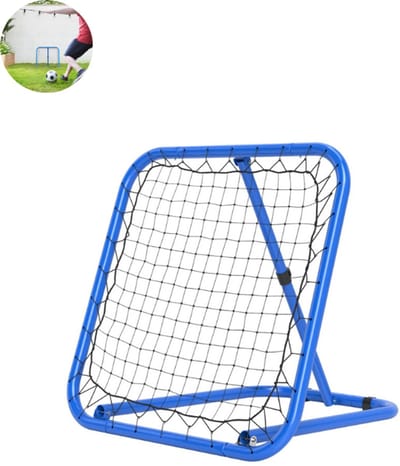Rebounder voetbal- Kickback - Tchouck - Rebounder Trampoline - Volleybal en Handbal – Verstelbaar en Inklapbaar – Voetbaldoel