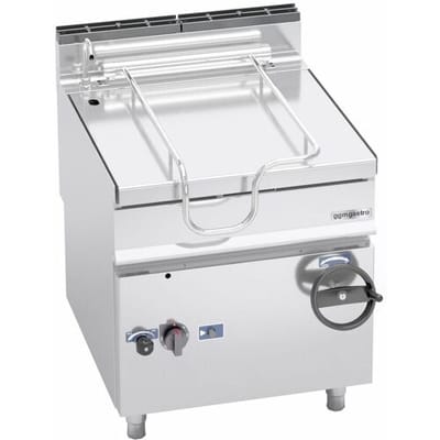 GGM Gastro Gas Kippbratpfanne - 80 Liter - 20 kW Zilver
