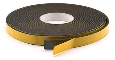 Zelfklevend Viltband - 3 Meter Rol - 15 mm Brede Vilt Tape voor Meubelbescherming - Zwart