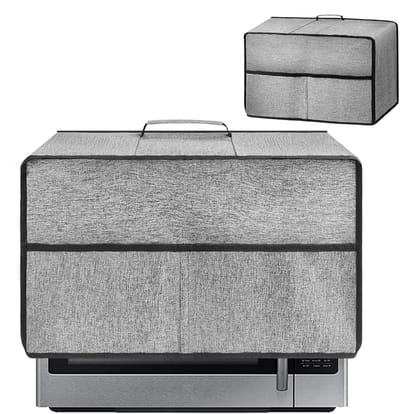 Magnetronhoes - Keukenhoes - Apparaat Beschermen - Waterdicht Hittebestendig - 44x35x27cm - Grijs