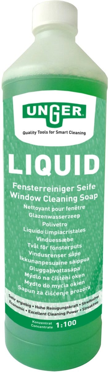 Unger Glazenwasserszeep  1 liter  - professionele glas- en ruitenreiniger