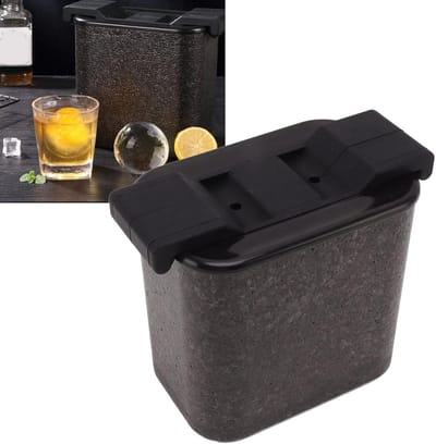 IJsbal Maker - Siliconen Mallen - Drankjes Koelen - Kristalheldere Ballen - 2 Ballen 6cm - Transparant