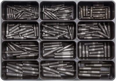 Dresselhaus Stiftschroeven Assortiment "4499" – 196-delig – DIN 939