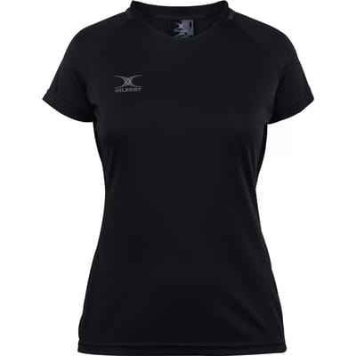 Gilbert Netball Eclipse Top - W 6 - Zwart