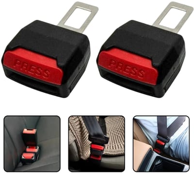 Auto Veiligheidsgordel Verlengklemmen – Veiligheidsgordels beschermers – Eenvoudige Installatie, Geschikt voor de Meeste Auto's 2 SET